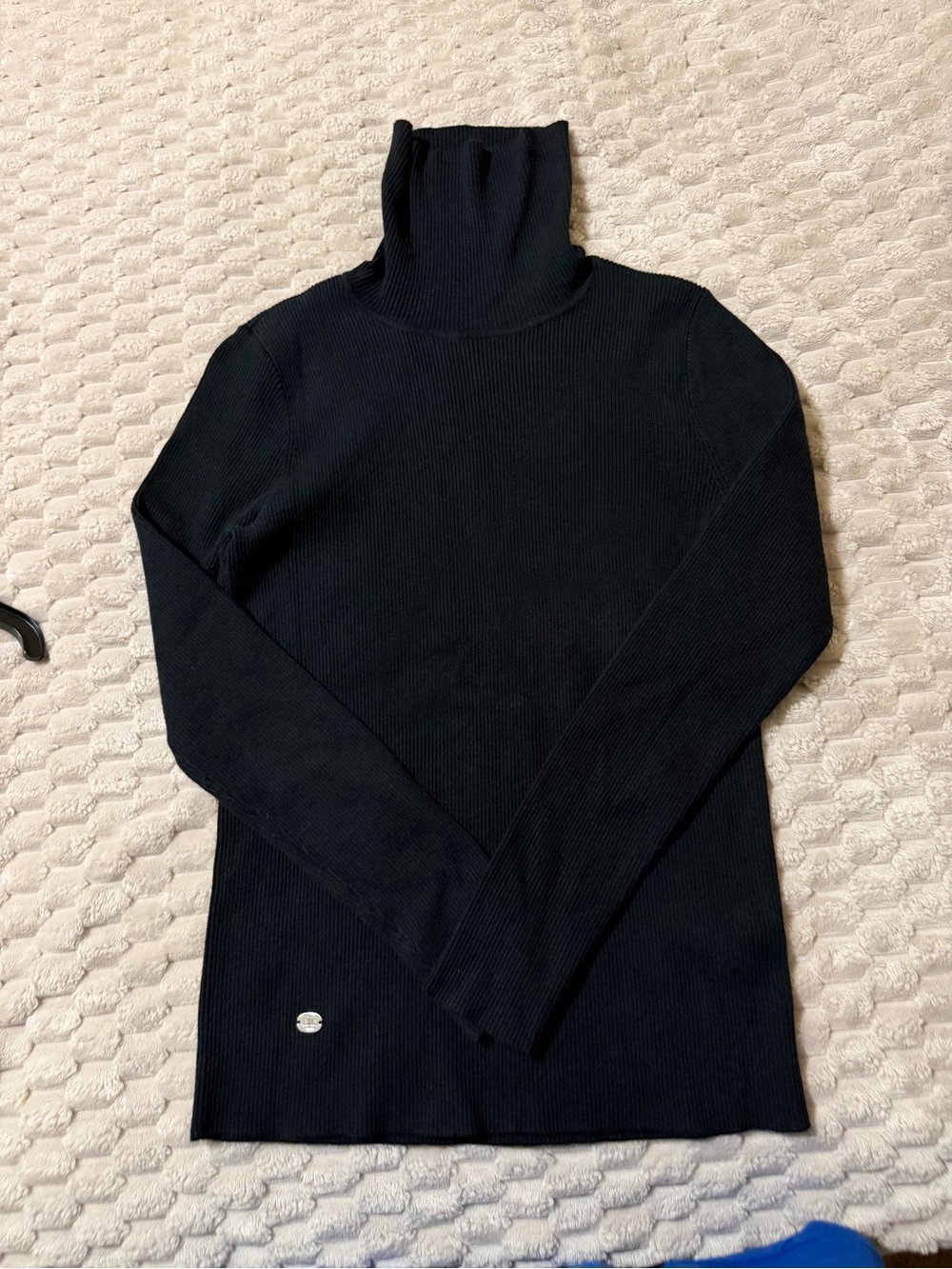 Black women’s Ribbed Turtleneck Sweater